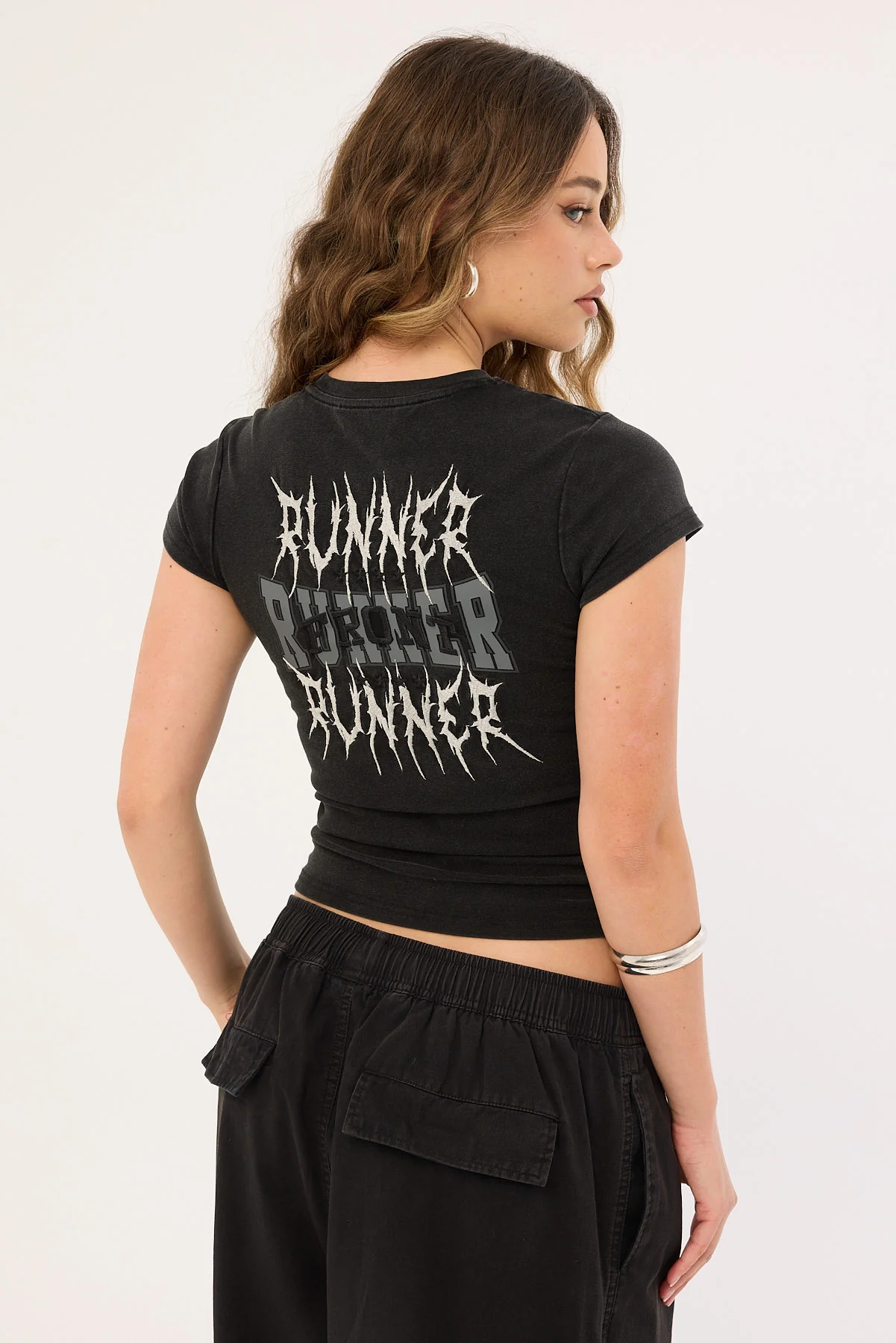 Front Runner Tribe Nano Tee Washed Black - Image 3