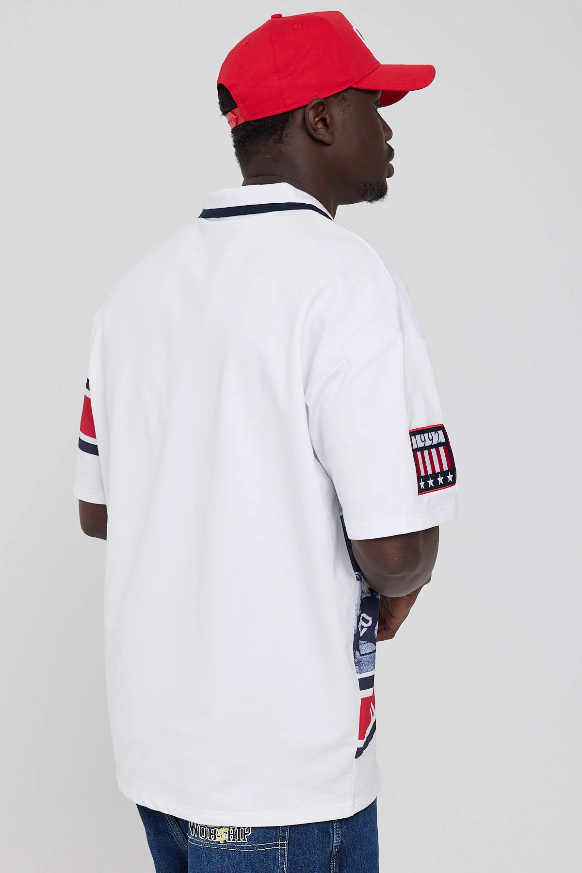 Front Runner Tyson Oversized Polo White - Image 4