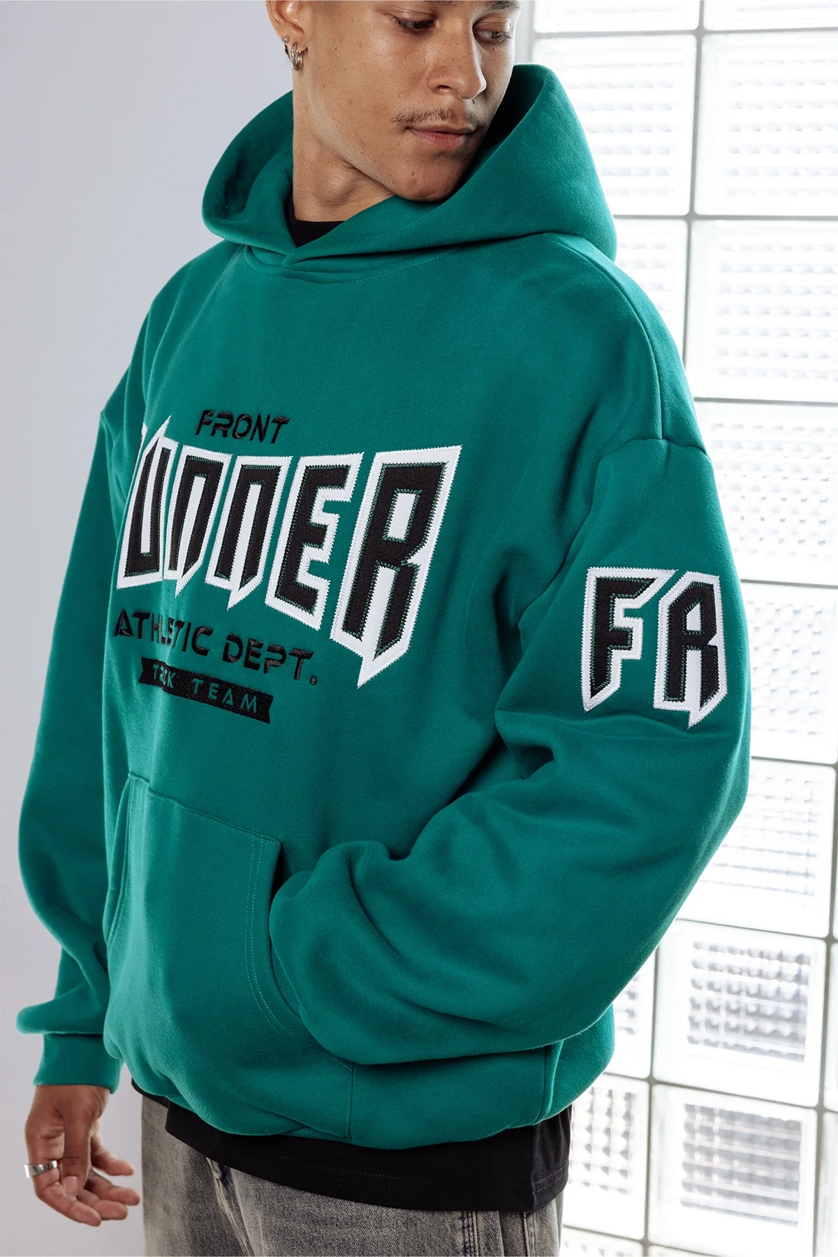 Front Runner Viper Dept Hoodie Green - Image 4