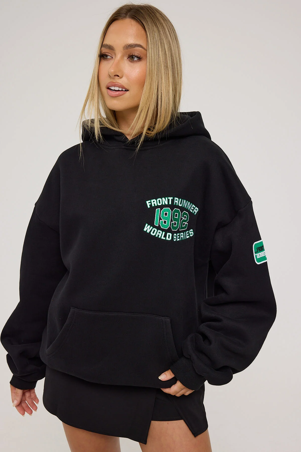 Front Runner World Series Hoodie Black - Image 2