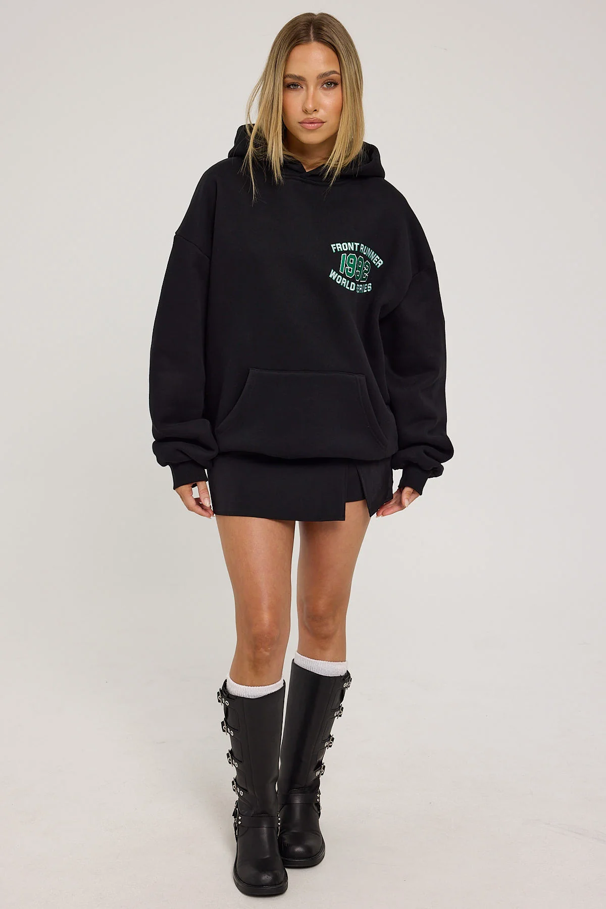 Front Runner World Series Hoodie Black - Image 3