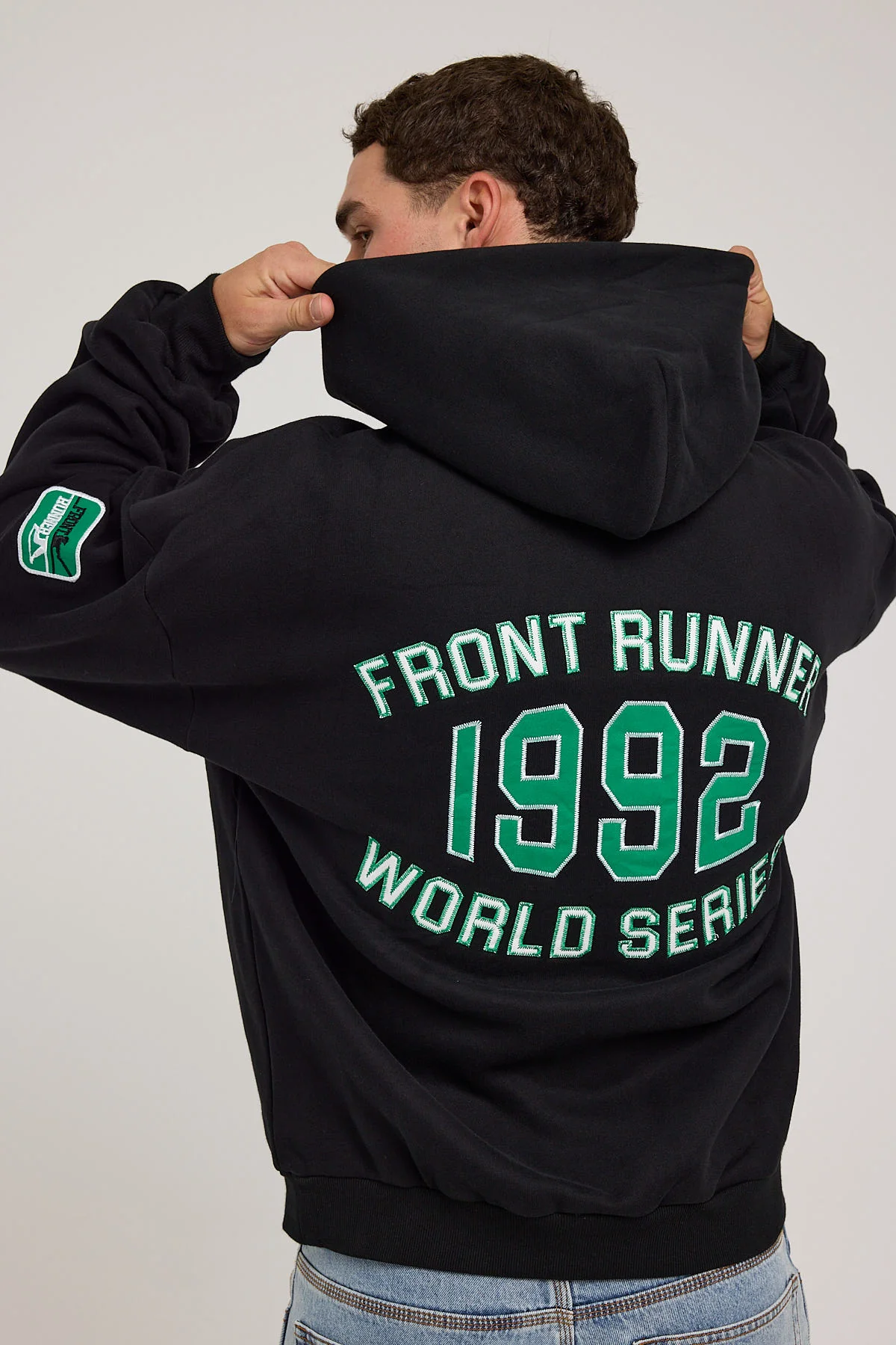 Front Runner World Series Hoodie Black - Image 6