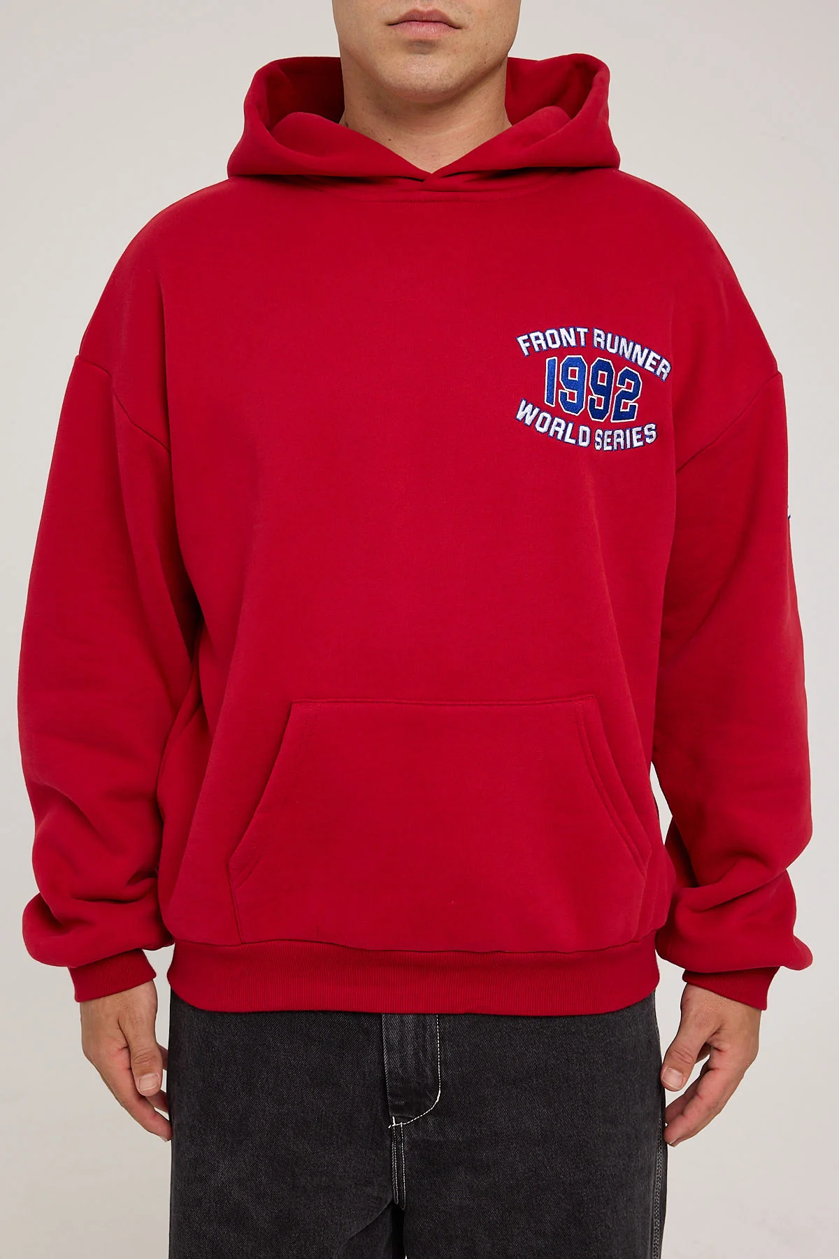 Front Runner World Series Hoodie Burgundy - Image 9