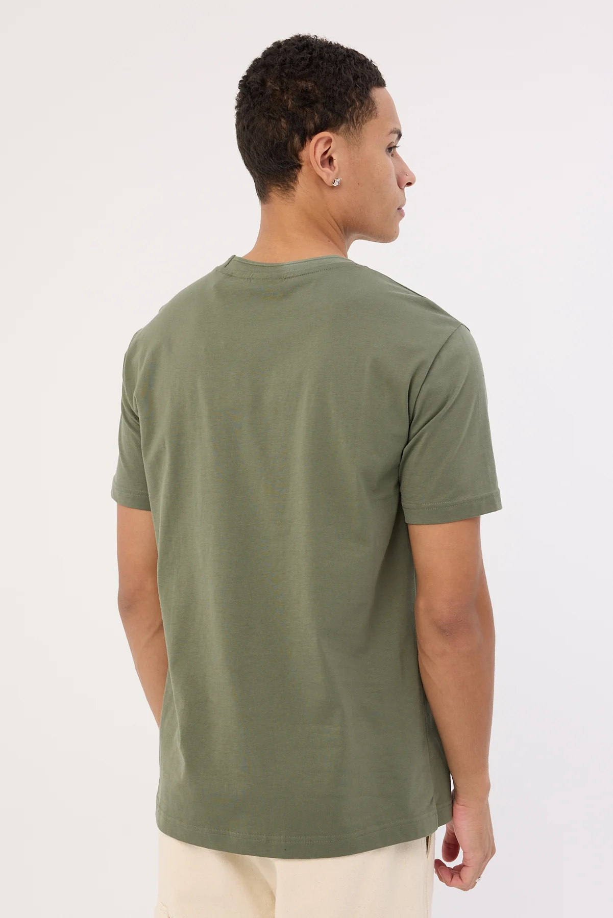 Gant 3D Logo SS T-Shirt Dark Earthy Green - Image 6