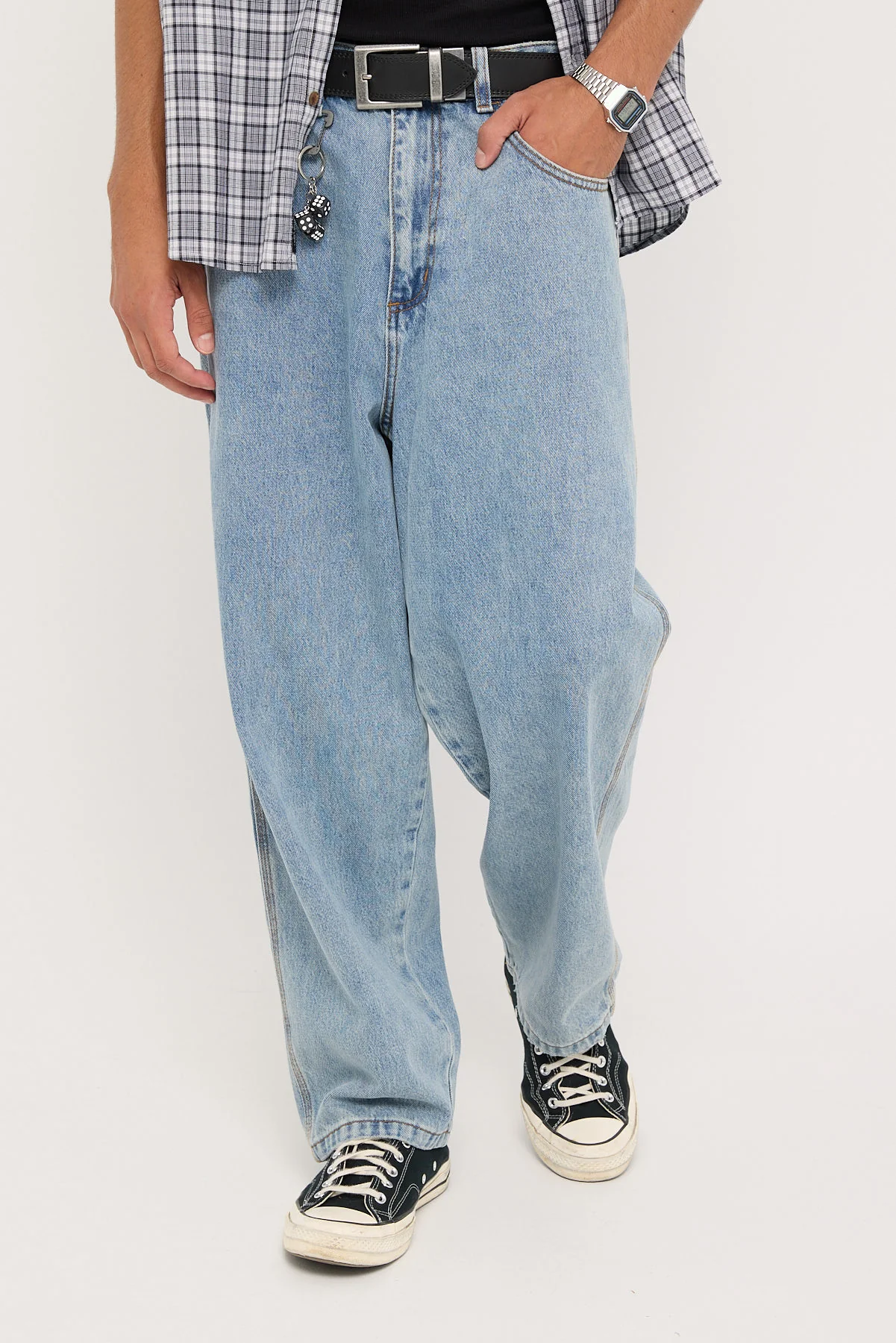 Hard Yakka Create Exertion Jean Mid Blue - Image 2