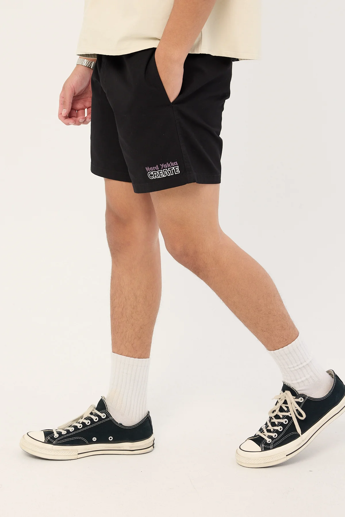 Hard Yakka Create HYC Rugby Short Black - Image 3