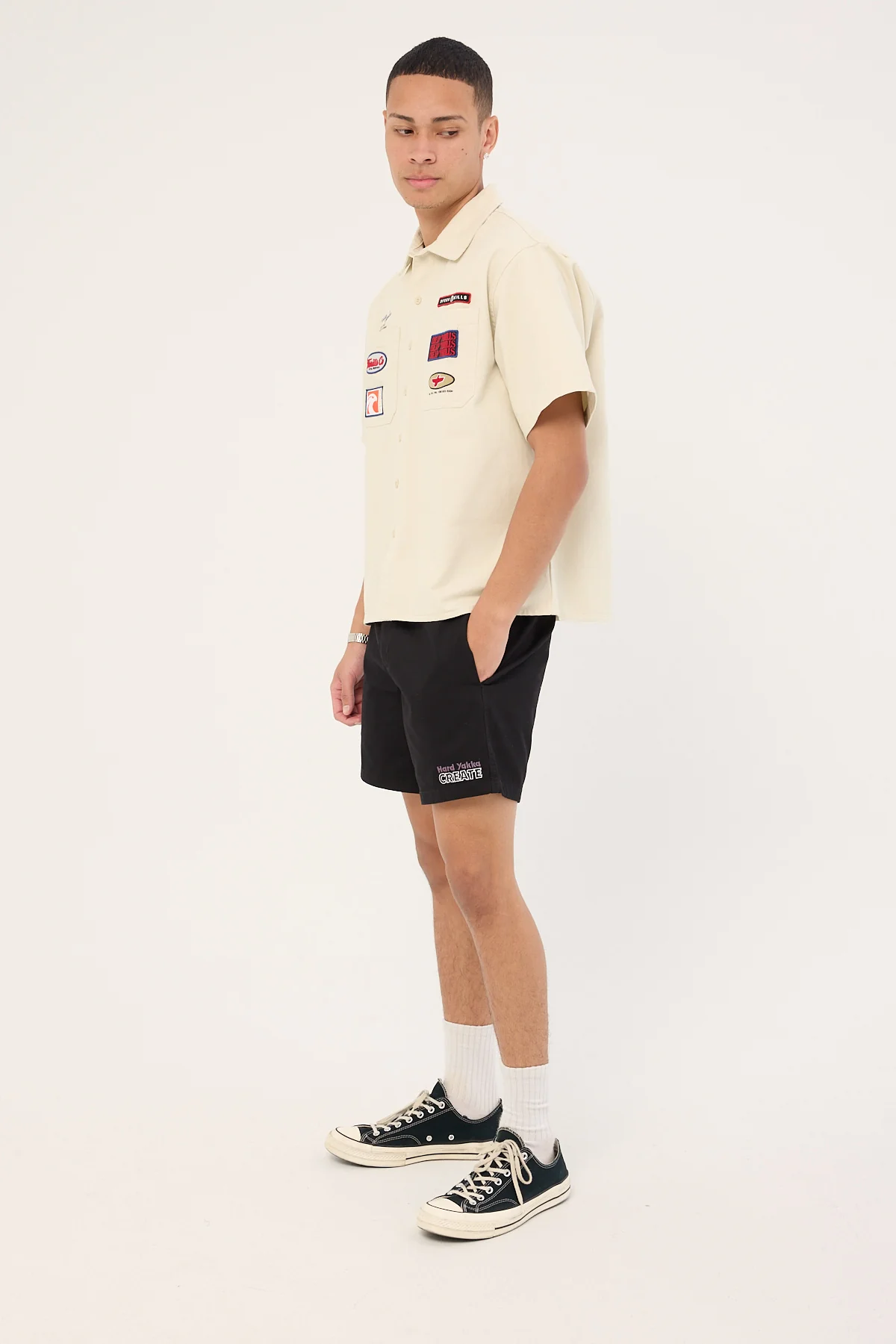 Hard Yakka Create HYC Rugby Short Black - Image 4