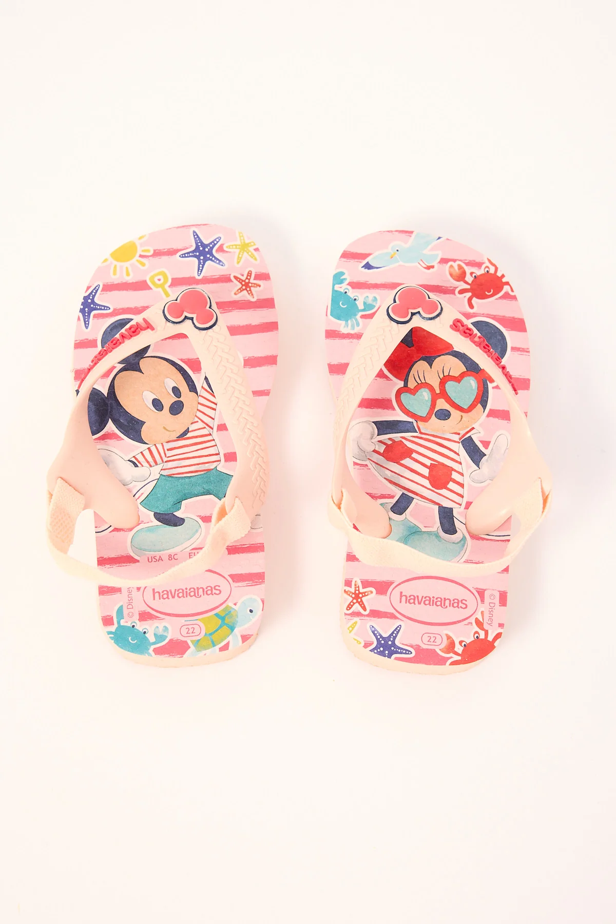 Havaianas Baby Disney Classics II Mickie & Minnie Pink Red - Image 2