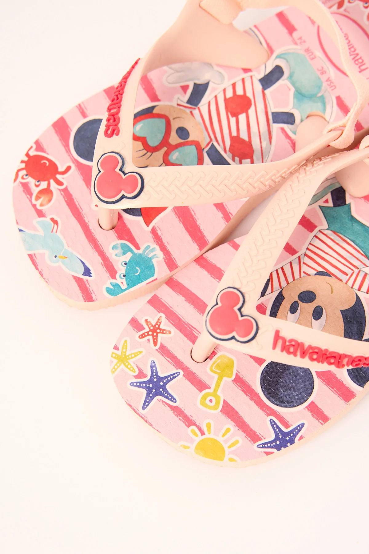 Havaianas Baby Disney Classics II Mickie & Minnie Pink Red - Image 3