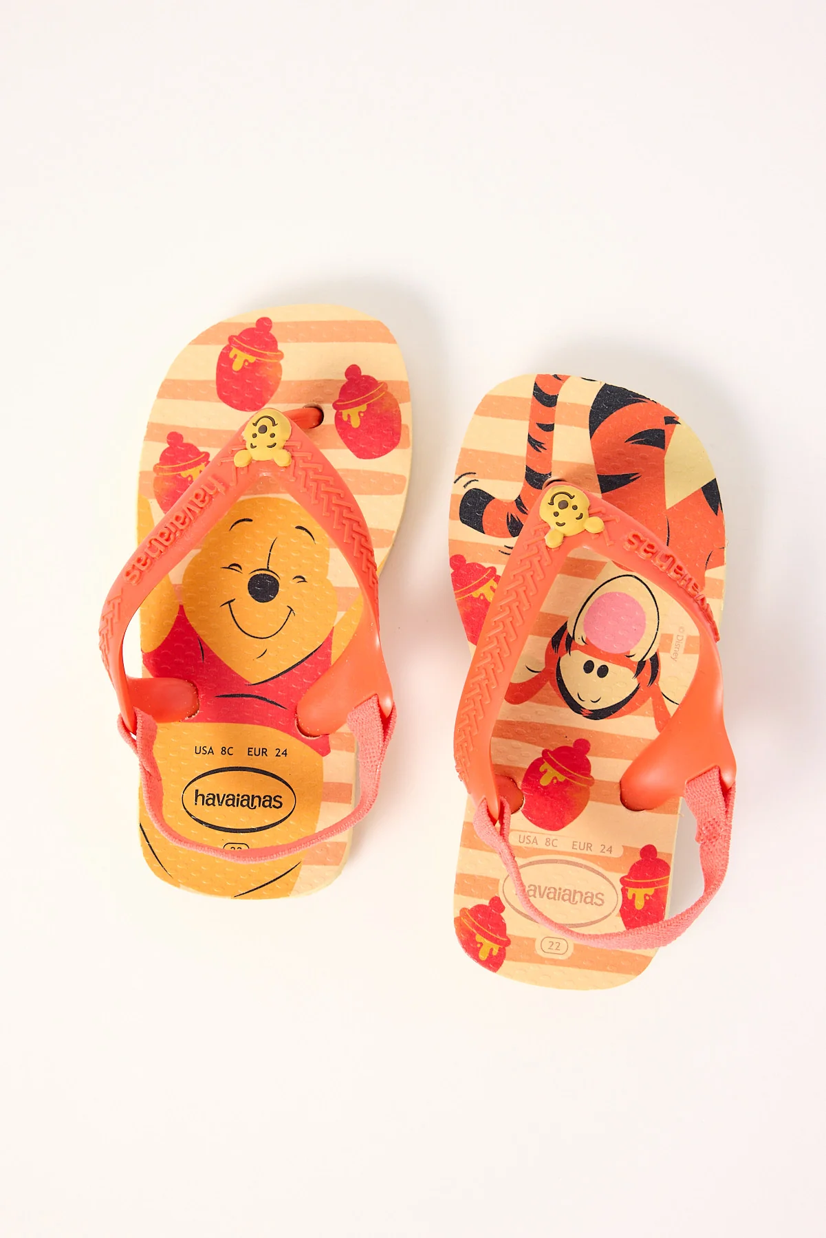 Havaianas Baby Disney Classics Winnie & Puff Buttercream Orange - Image 2