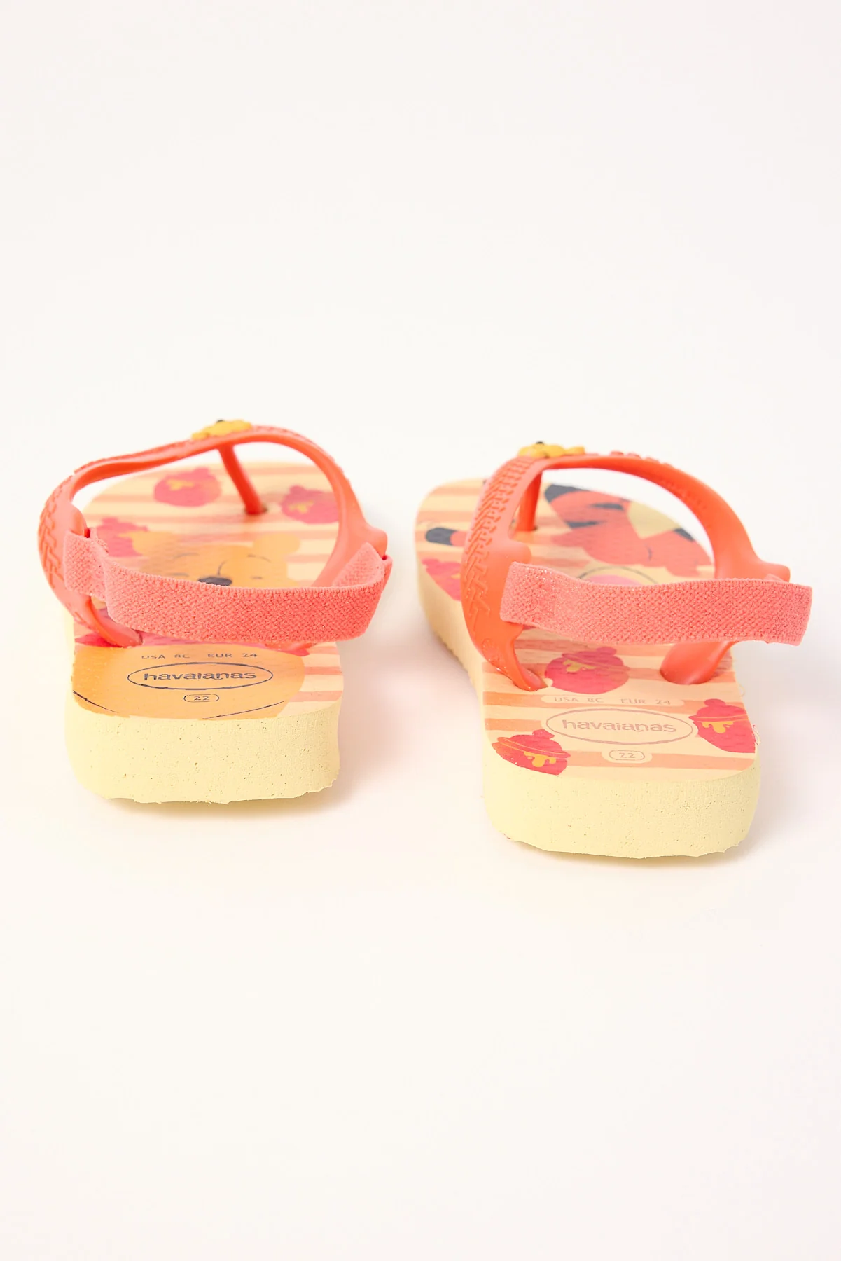 Havaianas Baby Disney Classics Winnie & Puff Buttercream Orange - Image 3