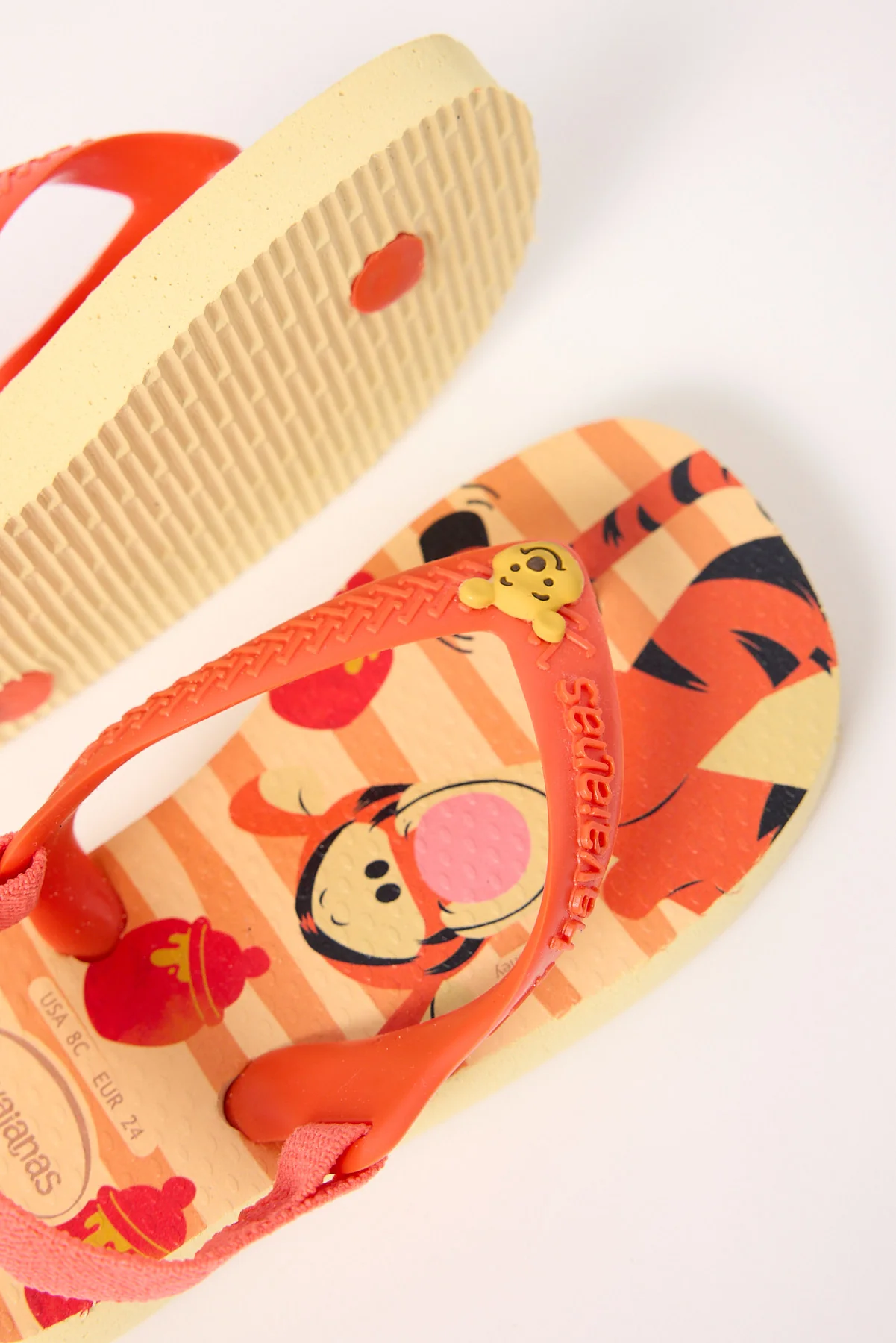 Havaianas Baby Disney Classics Winnie & Puff Buttercream Orange - Image 4