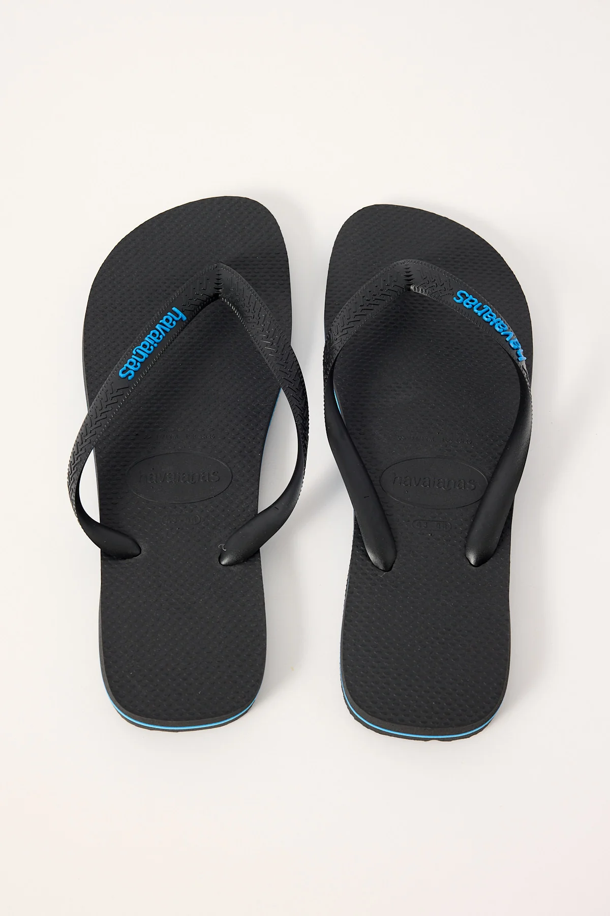Havaianas Rubber Logo Black Blue - Image 3
