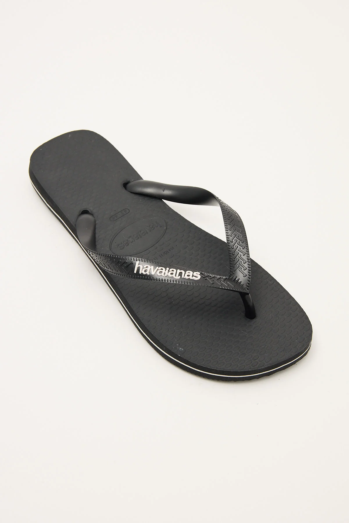 Havaianas Rubber Logo Black White - Image 2