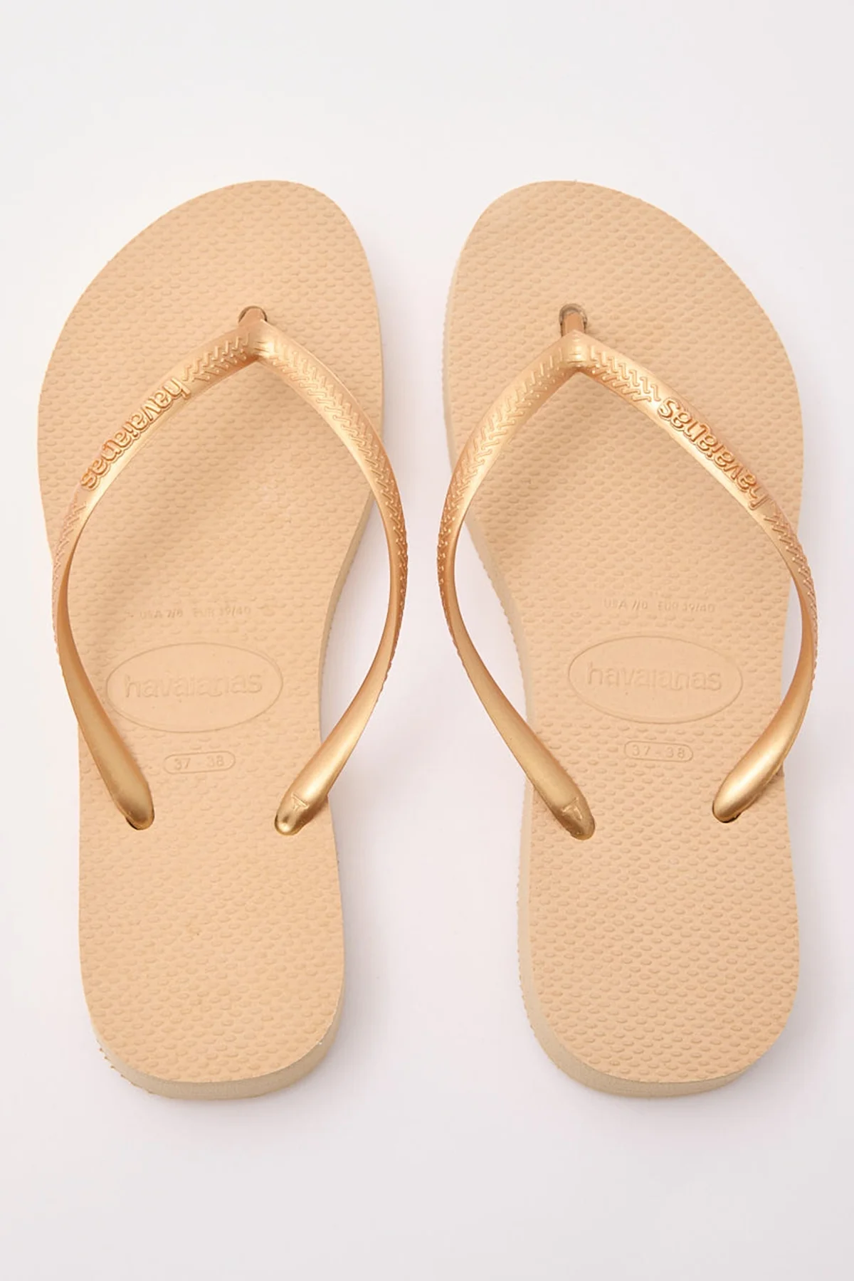Havaianas Slim Flatform Thong Golden - Image 2