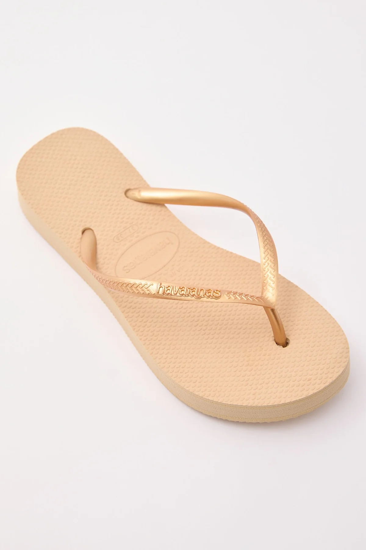 Havaianas Slim Flatform Thong Golden - Image 4