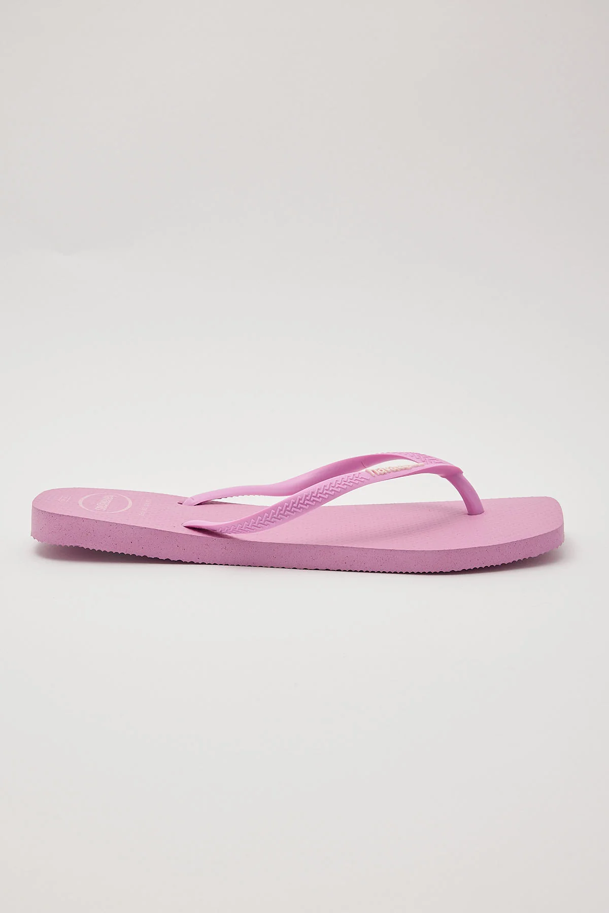 Havaianas Slim Square Logo Pop Up Thong Fresh Lavender