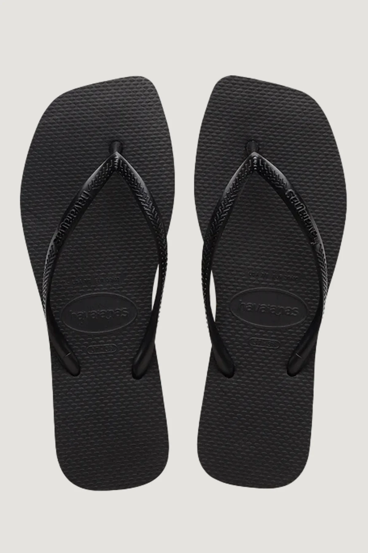 Havaianas Slim Square Solid Thong Black - Image 2