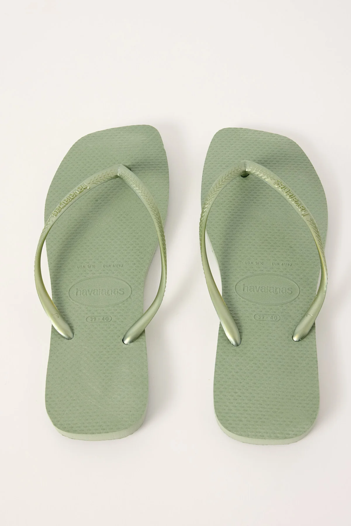 Havaianas Slim Square Thong Smoke Green - Image 2