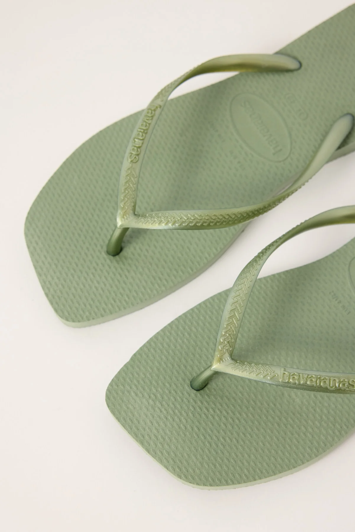 Havaianas Slim Square Thong Smoke Green - Image 3