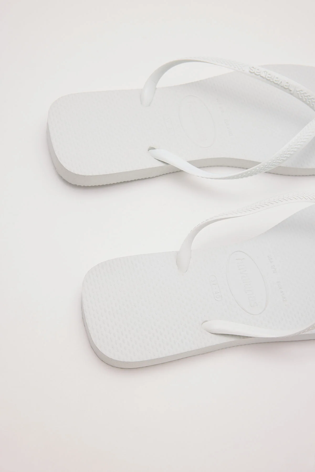 Havaianas Slim Square Solid White White - Image 7