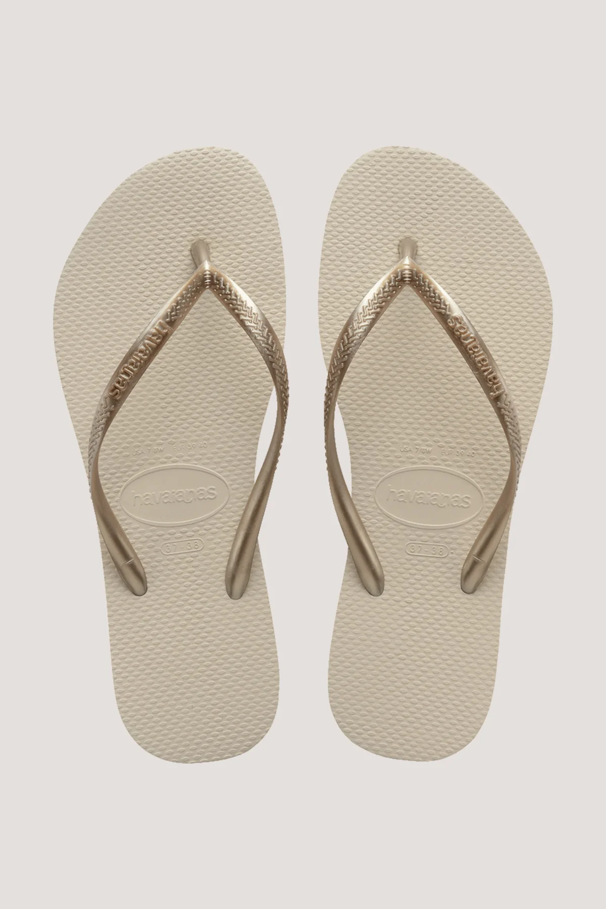 Havaianas Slim Metallic Beige - Image 3