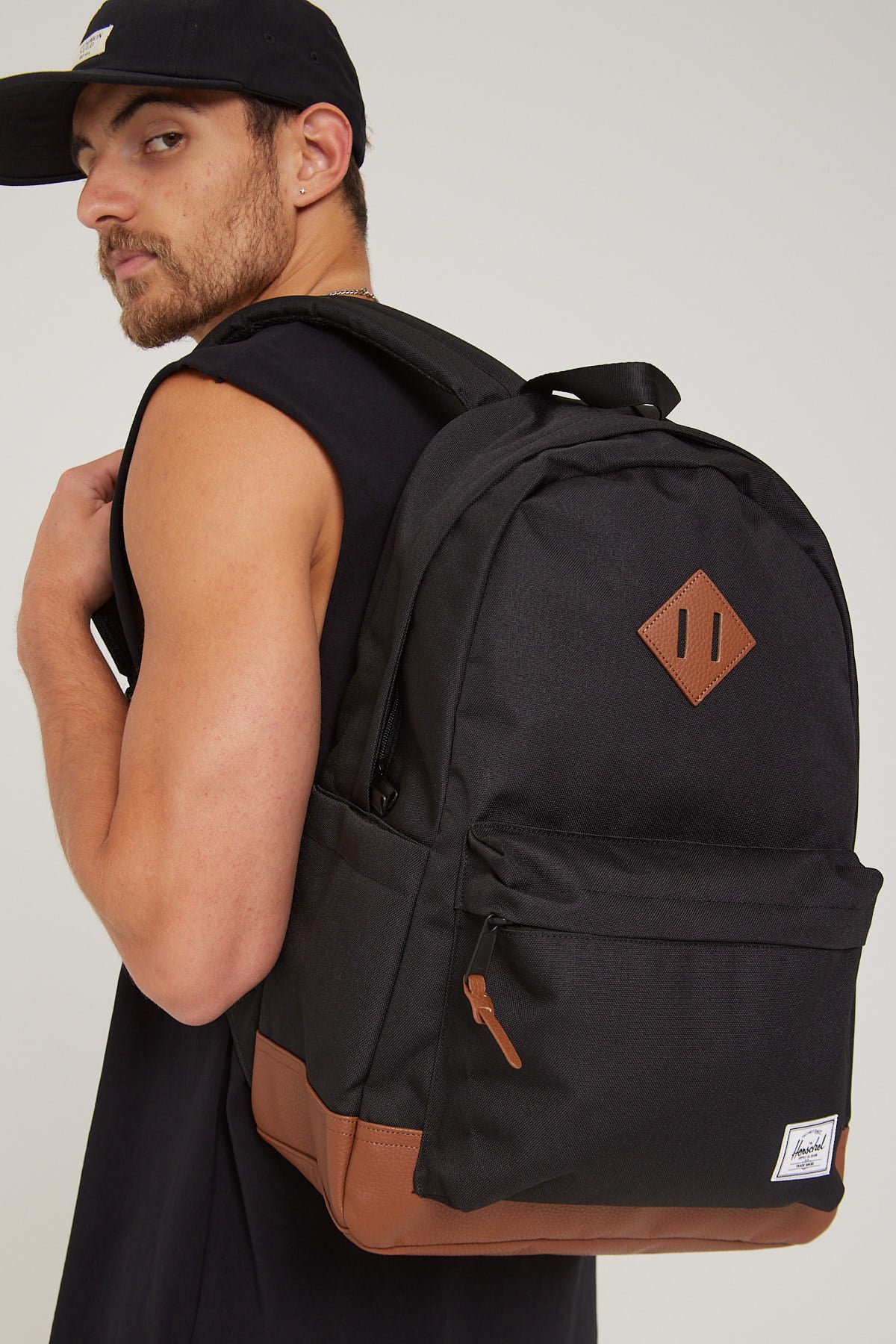 Herschel Supply Co. Heritage Backpack Black - Image 5