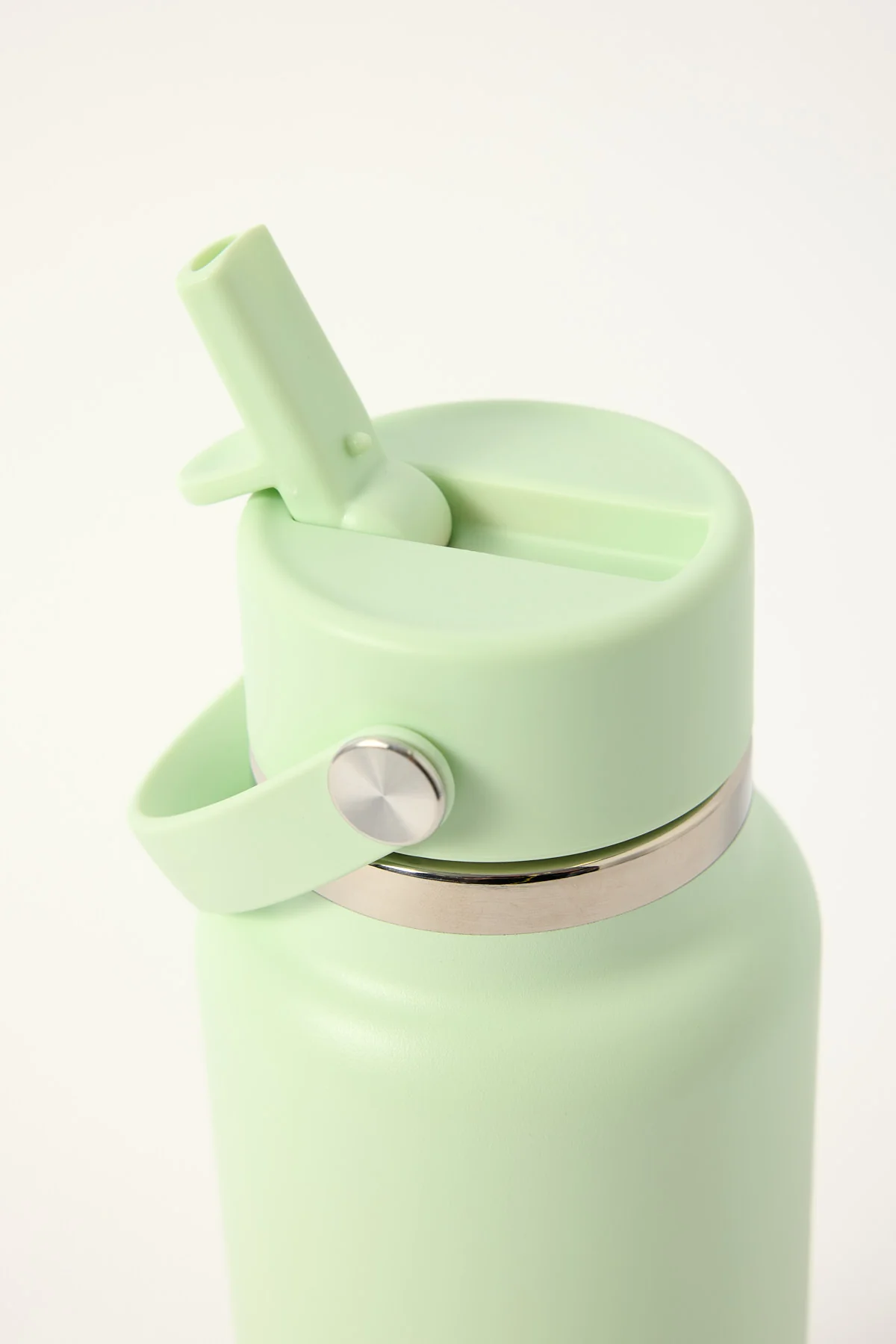 Hydroflask Wide Flex Straw Cap 32oz Reusable Bottle Aloe - Image 2