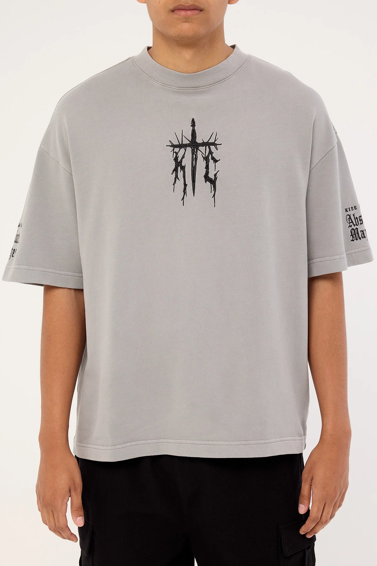 Kiss Chacey Absolute Loopback Street Tee Pigment Limestone - Image 7
