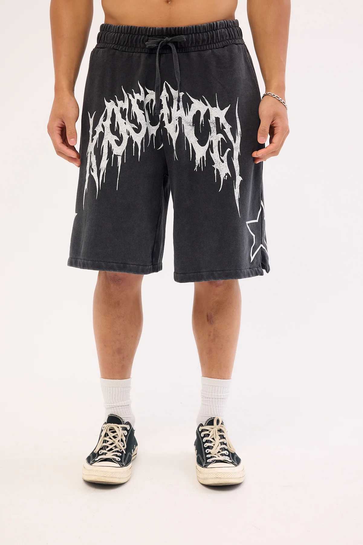 Kiss Chacey Cagey Loopbk Basketball Short Mineral Black - Image 7