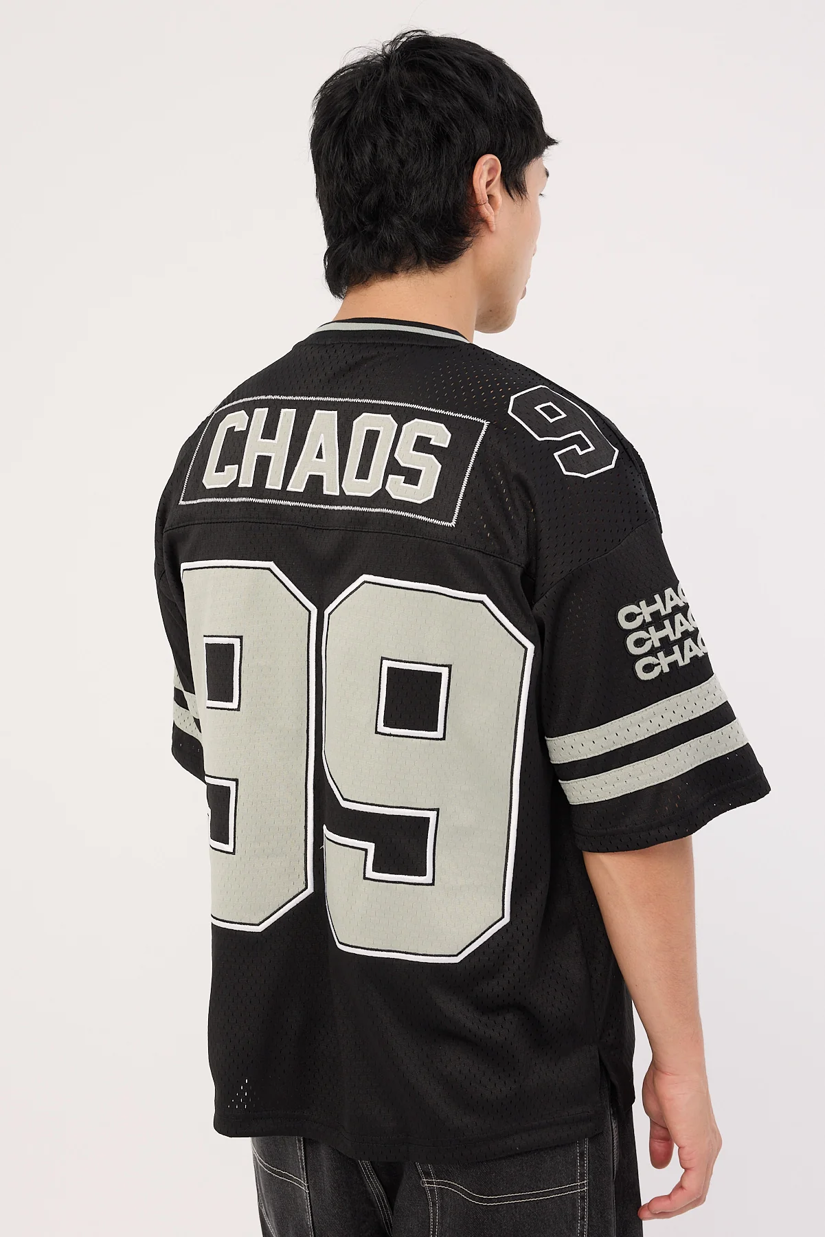 Kiss Chacey Crawl Gridiron Jersey Black - Image 6