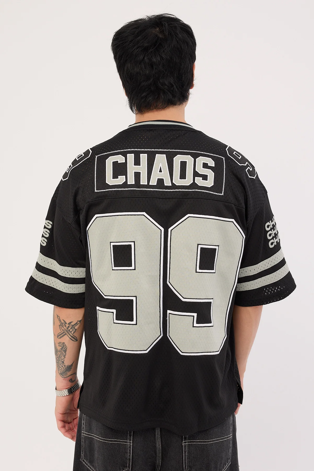 Kiss Chacey Crawl Gridiron Jersey Black - Image 7