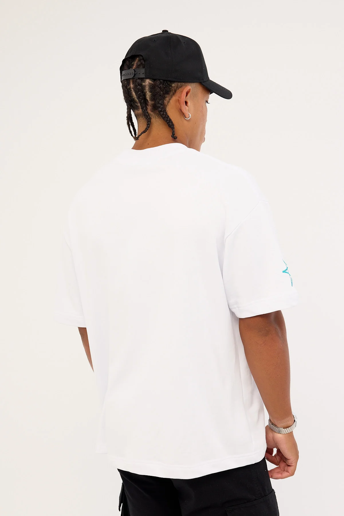 Kiss Chacey Fragments Loopback Street Tee Optical White - Image 4