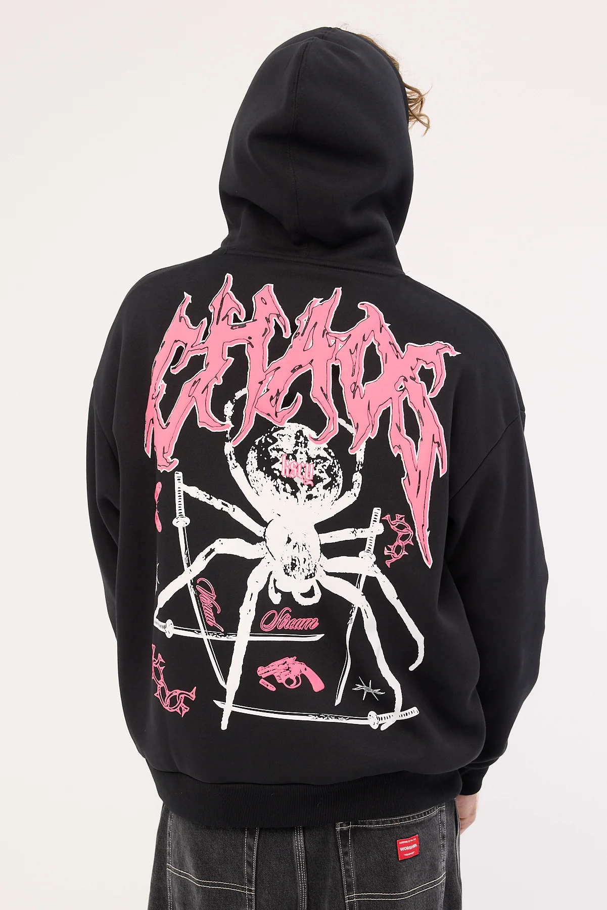 Kiss Chacey Katana Hoodie Jet Black - Image 5