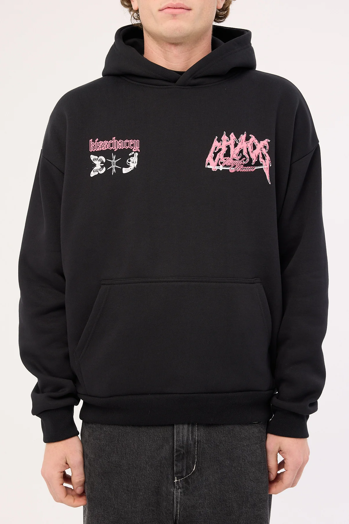 Kiss Chacey Katana Hoodie Jet Black - Image 6