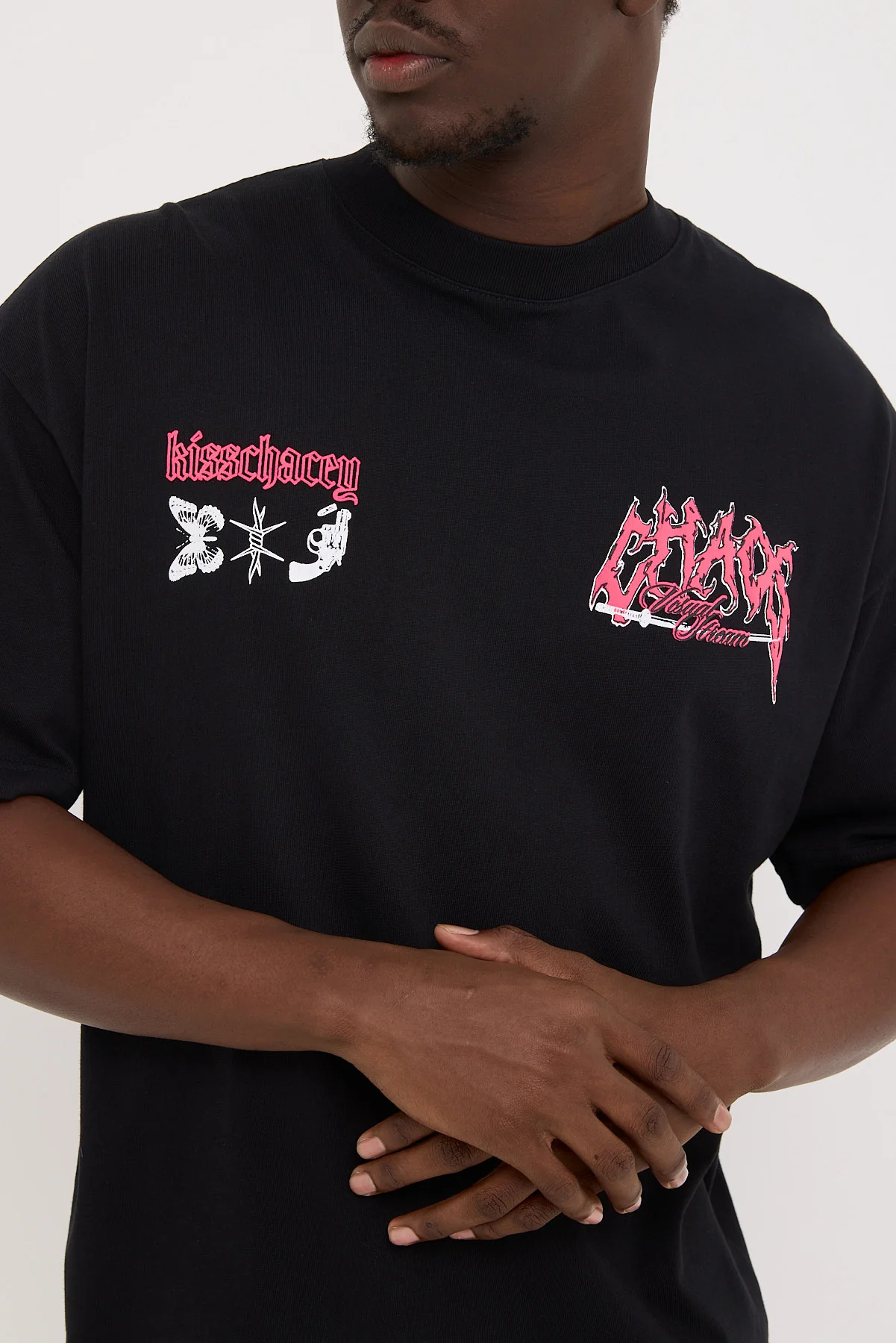 Kiss Chacey Katana Street Tee Black - Image 4