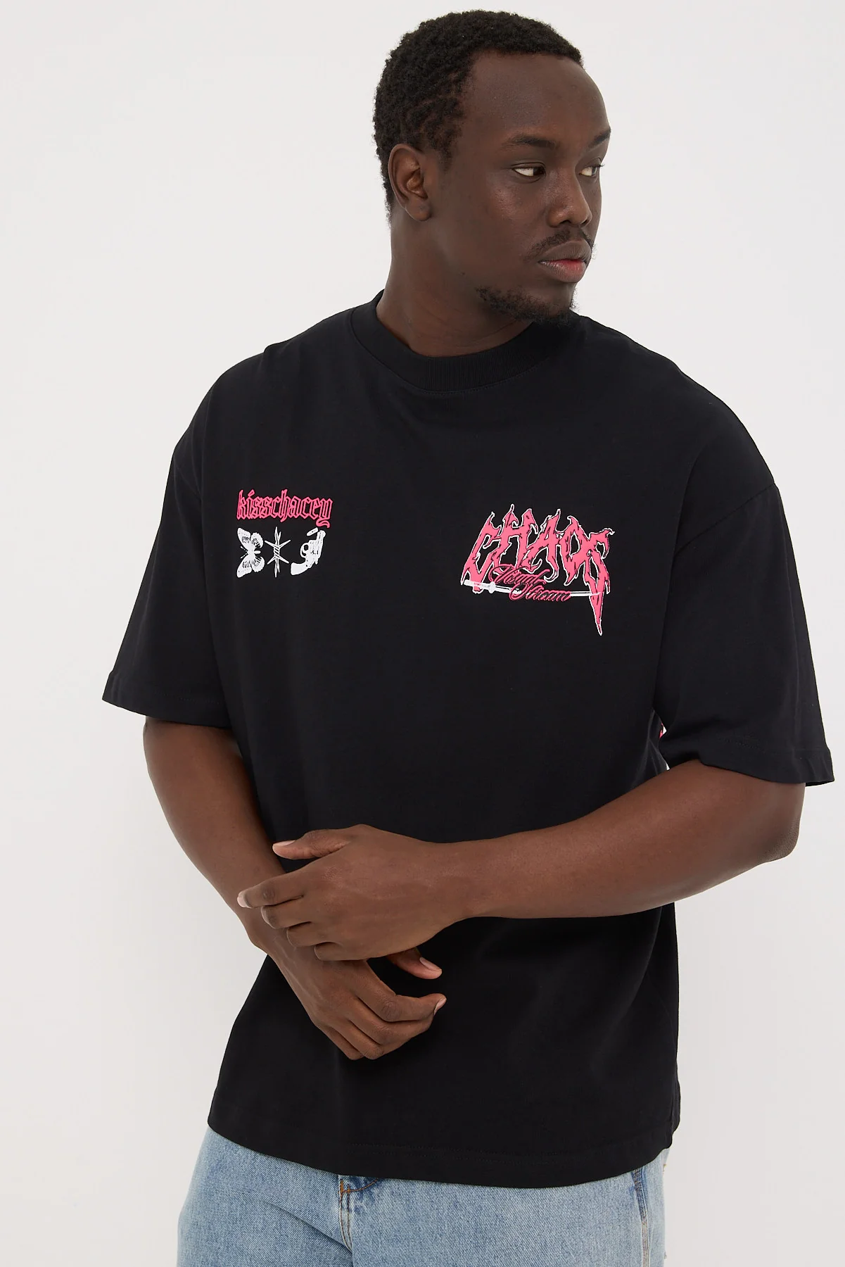Kiss Chacey Katana Street Tee Black - Image 5
