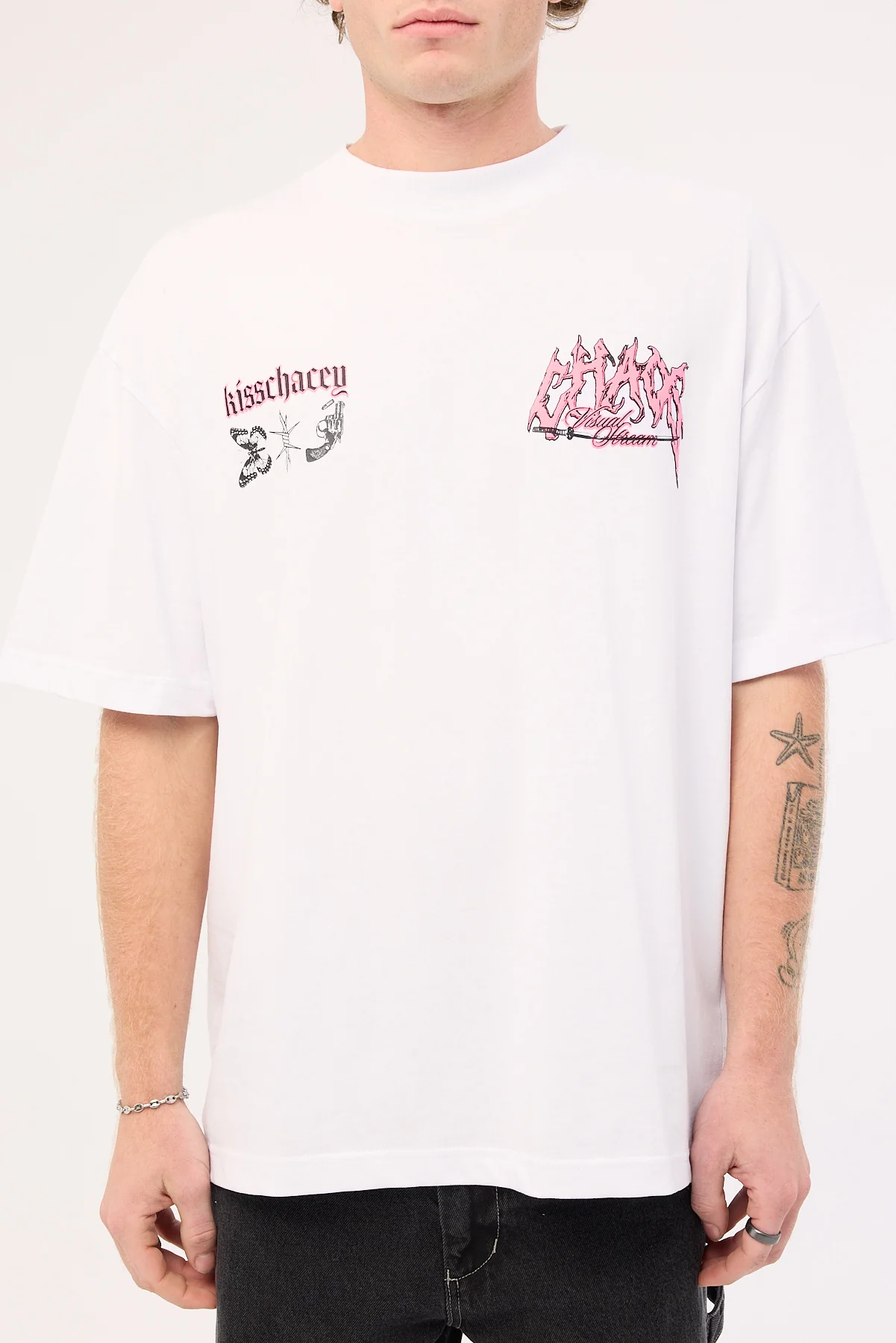 Kiss Chacey Katana Street Tee White - Image 7