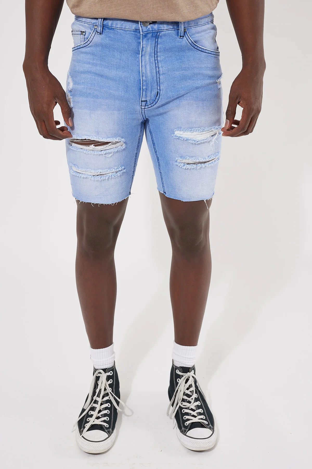 Kiss Chacey KS2 Denim Short Crystal Blue - Image 4
