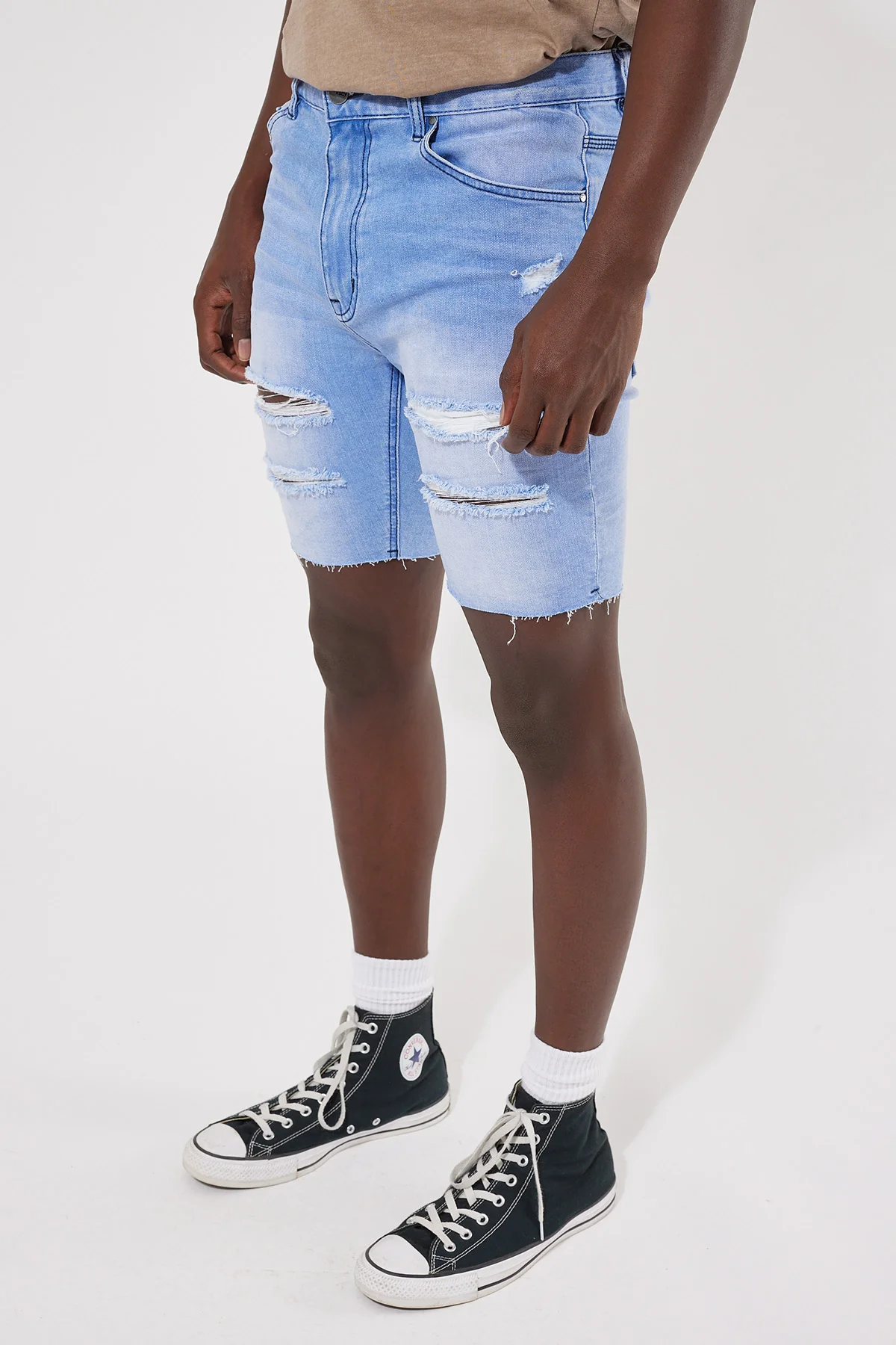 Kiss Chacey KS2 Denim Short Crystal Blue - Image 6