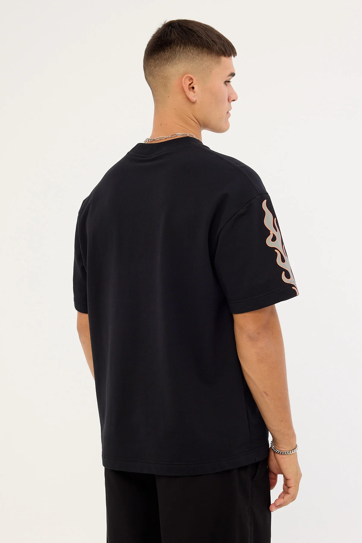 Kiss Chacey KSCY x Harley Davidson Clutch Street Loopback Tee Jet Black - Image 5