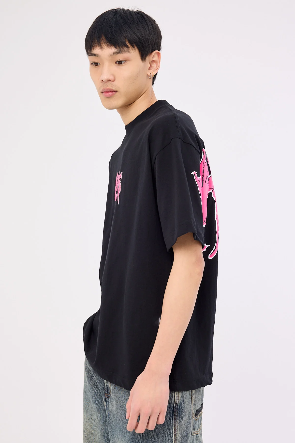 Kiss Chacey Melt Street Tee Jet Black - Image 4