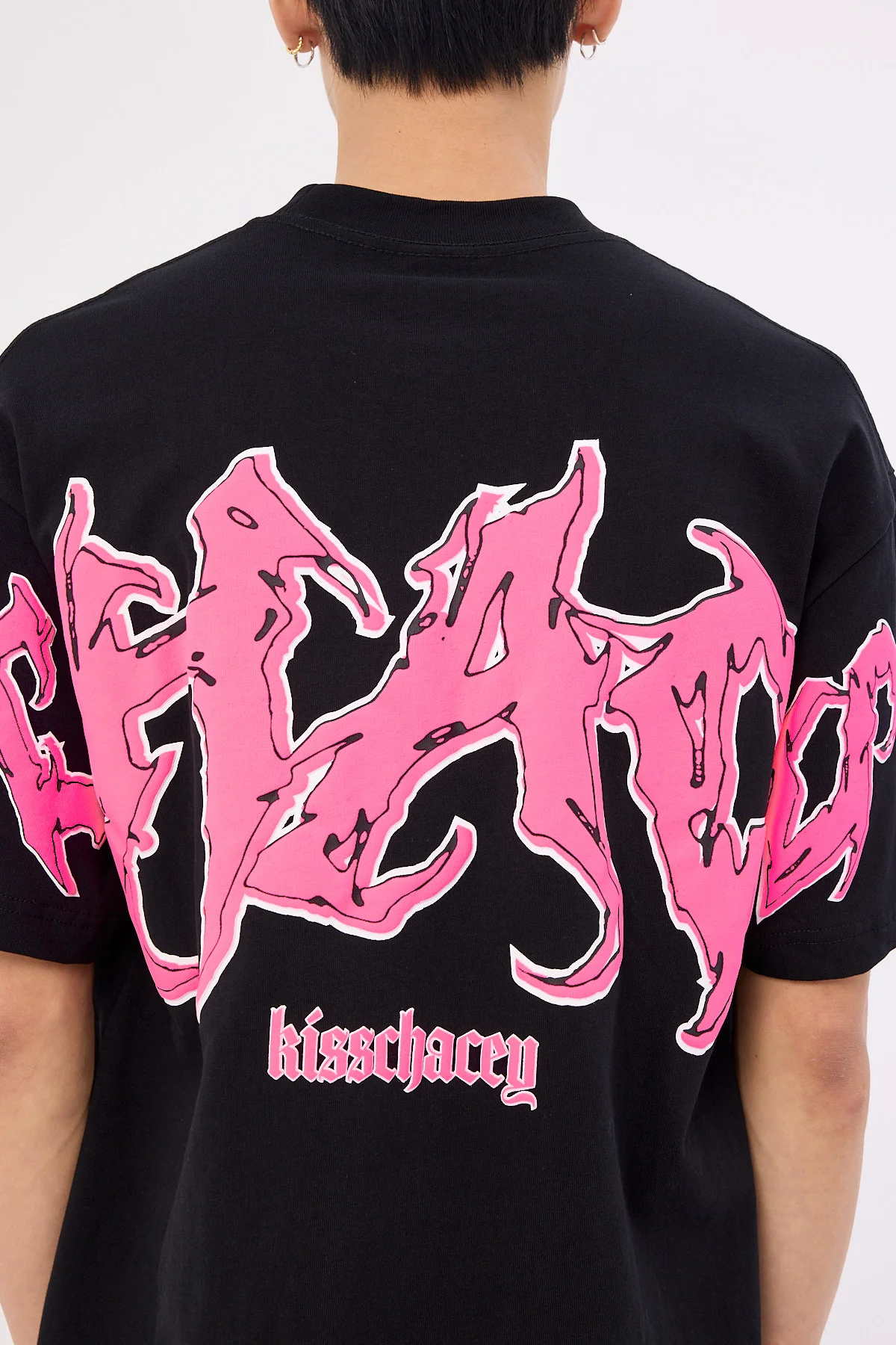 Kiss Chacey Melt Street Tee Jet Black - Image 6
