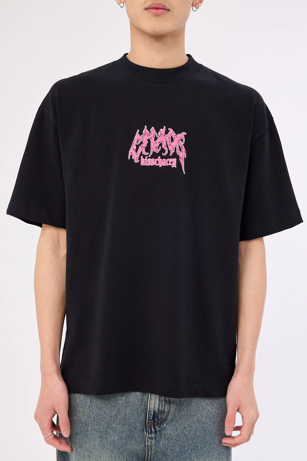 Kiss Chacey Melt Street Tee Jet Black - Image 7