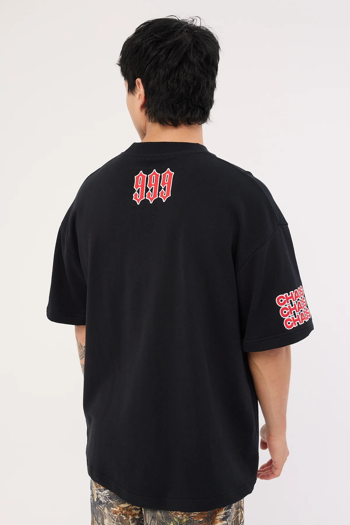 Kiss Chacey Motion Loopback Street Tee Anthracite Black - Image 6