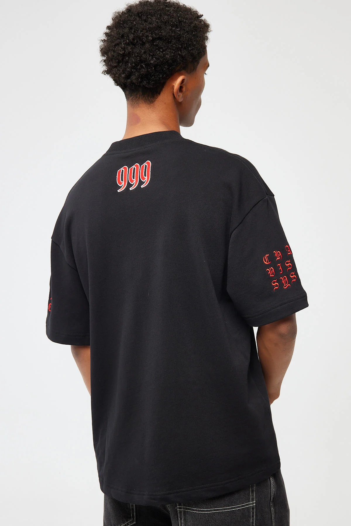 Kiss Chacey Obsidian Loopback Street Tee Jet Black - Image 5