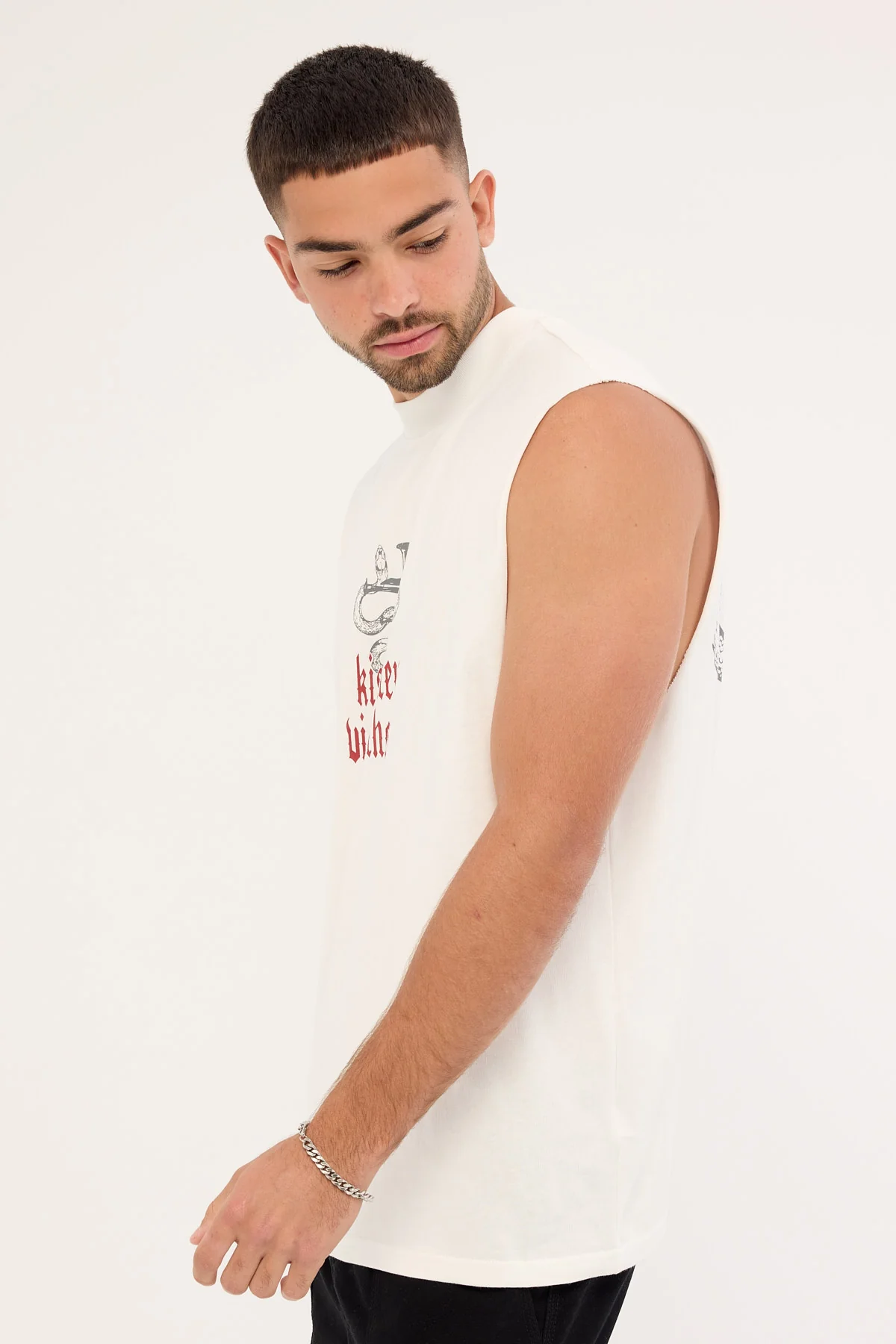 Kiss Chacey Pray Soul Street Muscle Natural White - Image 5