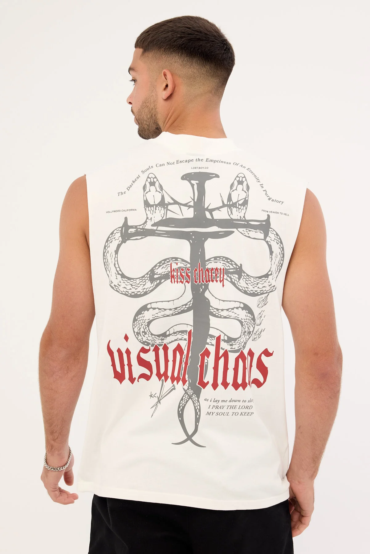 Kiss Chacey Pray Soul Street Muscle Natural White - Image 7