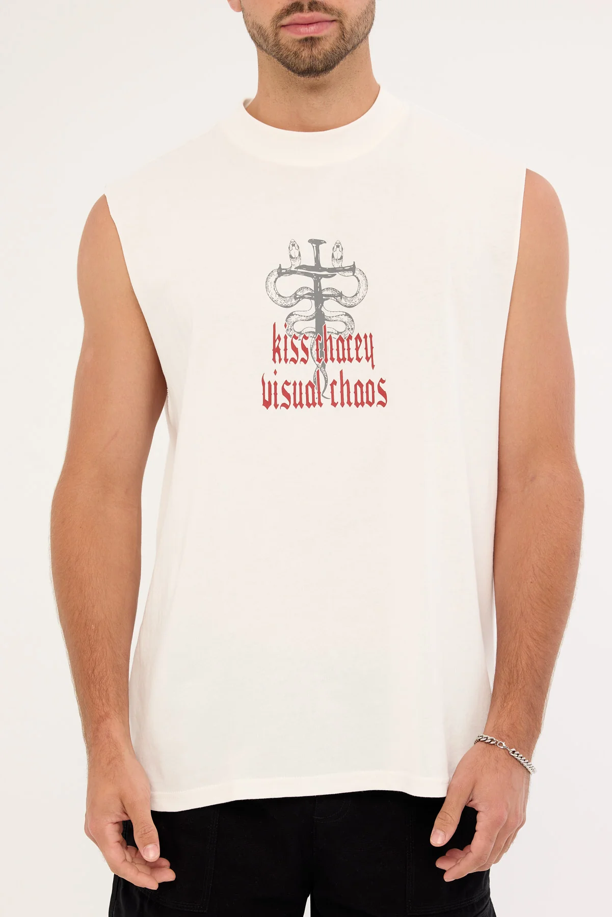 Kiss Chacey Pray Soul Street Muscle Natural White - Image 8