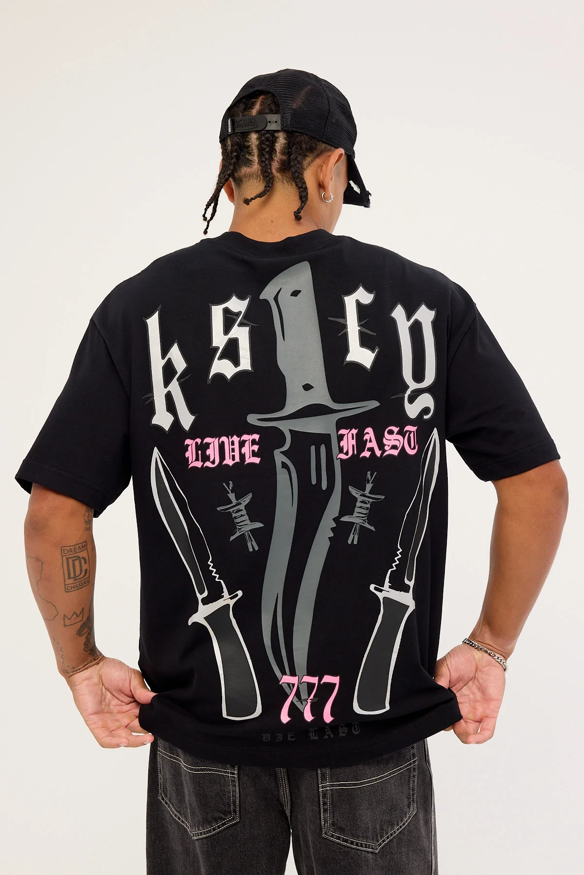 Kiss Chacey Rambo Street Tee Jet Black
